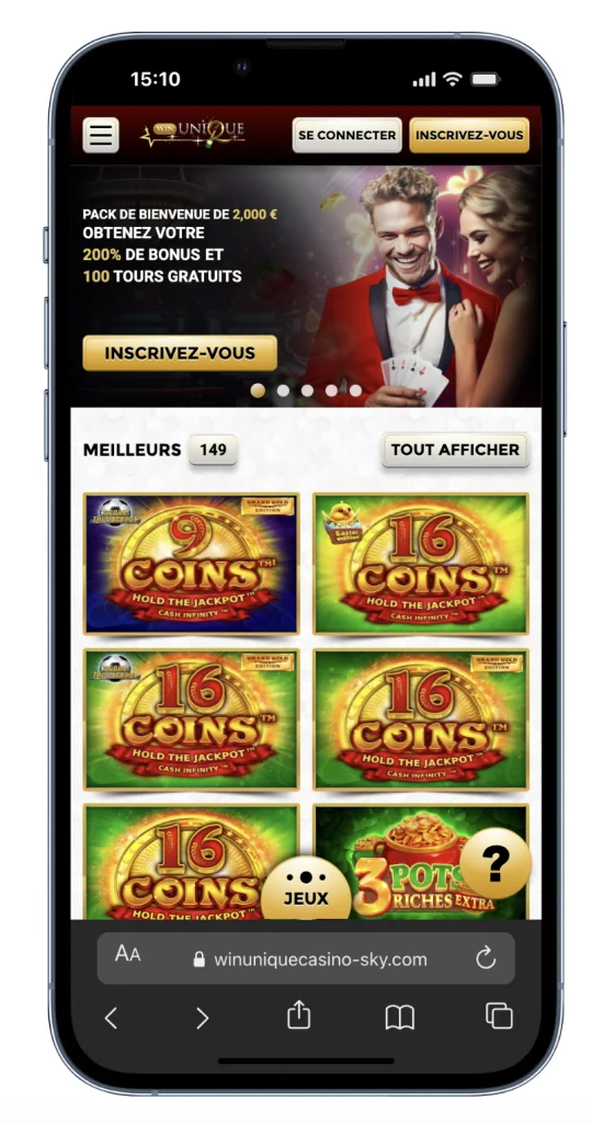 win unique application